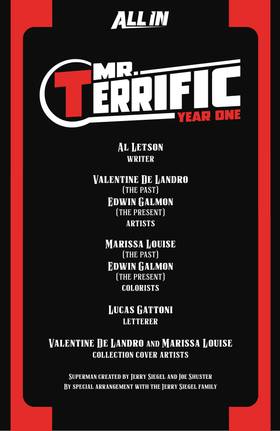 Read Mr. Terrific: Year One (2025-)  1 Page 4 in English