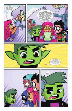 Read Teen Titans Go! (2025)  6 Page 10 in English
