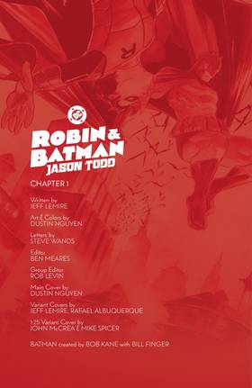 Read Robin & Batman: Jason Todd (2025-)  1 Page 2 in English