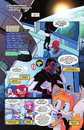 Read DC x Sonic the Hedgehog (2025-)  3 Page 3 in English