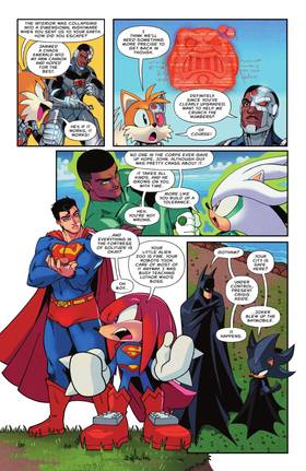 Read DC x Sonic the Hedgehog (2025-)  6 Page 4 in English