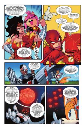 Read DC x Sonic the Hedgehog (2025-)  6 Page 5 in English