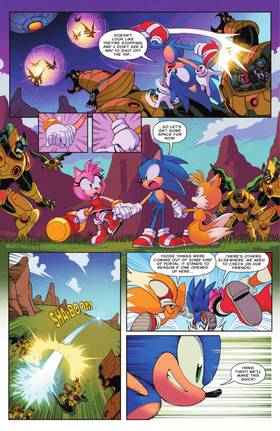 Read DC x Sonic the Hedgehog (2025-)  2 Page 5 in English