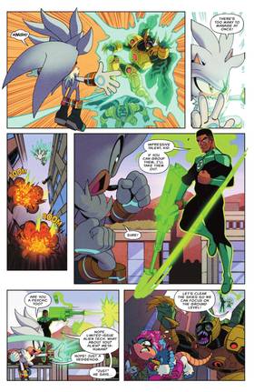 Read DC x Sonic the Hedgehog (2025-)  2 Page 10 in English