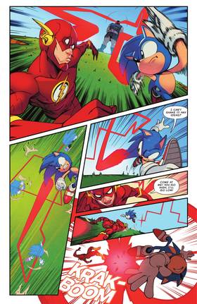 Read DC x Sonic the Hedgehog (2025-)  3 Page 5 in English