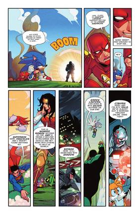 Read DC x Sonic the Hedgehog (2025-)  3 Page 6 in English