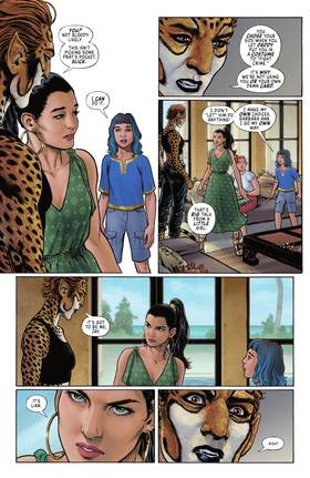 Read Cheetah & Cheshire Rob the Justice League (2025-)  5 Page 9 in English
