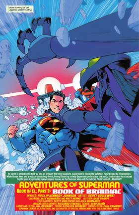 Read Adventures of Superman: Book of El (2025-)  3 Page 4 in English