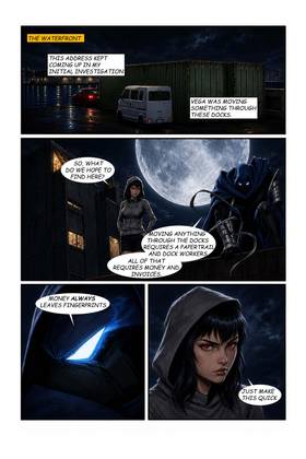 Read The Dark Hood  3 Page 8 in English