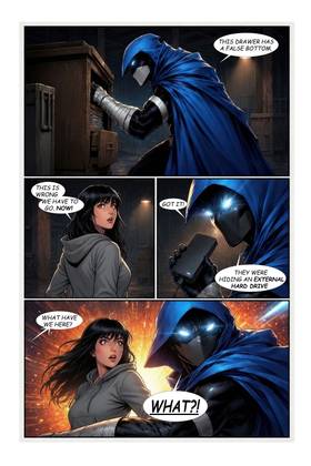 Read The Dark Hood  3 Page 10 in English