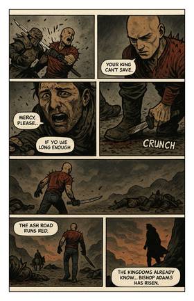 Read BISHOP ADAMS AND THE SAMURAI DRAGONS  1 Page 5 in English