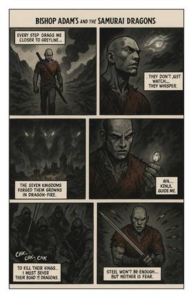 Read BISHOP ADAMS AND THE SAMURAI DRAGONS  1 Page 6 in English