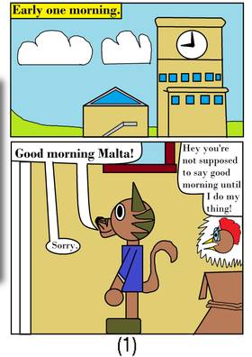 Read The Adventures of Bruce the Cat  1 Page 3 in English