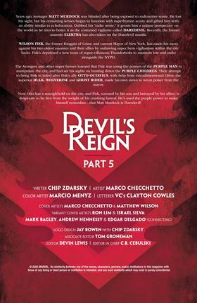 Read Devil's Reign (2021)  5 Page 3 in English