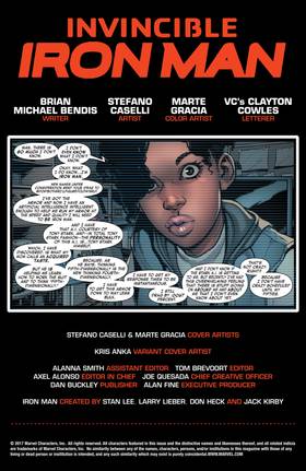 Read Invincible Iron Man (2016)  3 Page 2 in English