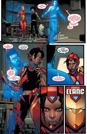Read Invincible Iron Man (2016)  3 Page 10 in English