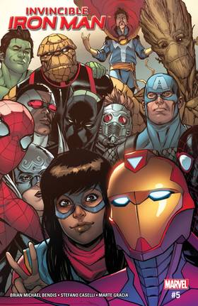 Read Invincible Iron Man (2016)  5 Page 1 in English