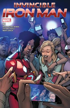 Read Invincible Iron Man (2016)  8 Page 1 in English