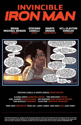 Read Invincible Iron Man (2016)  7 Page 2 in English