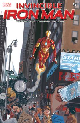 Read Invincible Iron Man (2016)  9 Page 1 in English