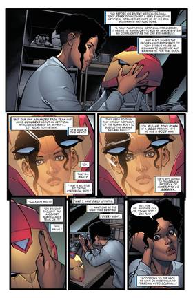Read Invincible Iron Man (2016)  7 Page 5 in English