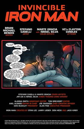 Read Invincible Iron Man (2016)  10 Page 2 in English