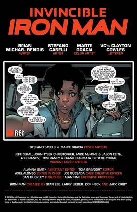 Read Invincible Iron Man (2016)  1 Page 5 in English