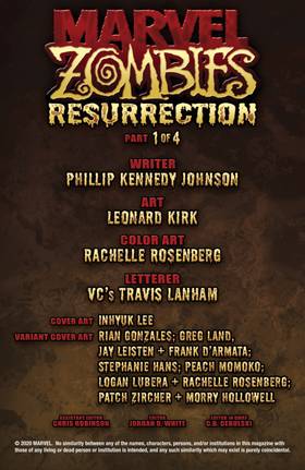 Read Marvel Zombies: Resurrection (2020)  2 Page 2 in English
