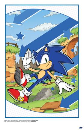 Read Sonic the Hedgehog: The IDW Comic Covers  1 Page 8 in English