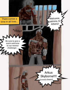 Read Arkus: Cosmic Gladiator  1 Page 3 in English