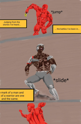 Read Arkus: Cosmic Gladiator  1 Page 8 in English