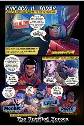 Read The Untitled Heroes   1 Page 1 in English