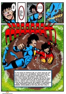 Read GALÁCTICO - (Un nuevo héroe a la vista)  1 Page 9 in Spanish