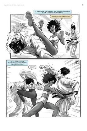 Read Fighting Girls Lab  1 Page 7 in English