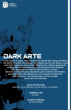 Read DARK ARTE issue 1  1 Page 2 in English