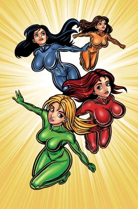 Read Bermuda Booby Babes - Underglow Comics  3 Page 1 in English