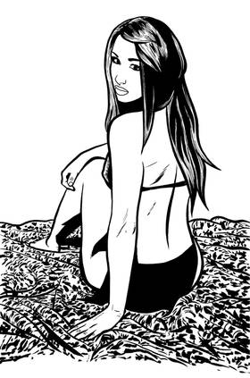 Read Hot Stuff - The Underglow Comics Art of Gary Parkin  1 Page 6 in English
