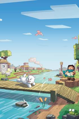 Read The Minecraft-inspired Misadventures of Frigiel and Fluffy  5 Page 7 in English