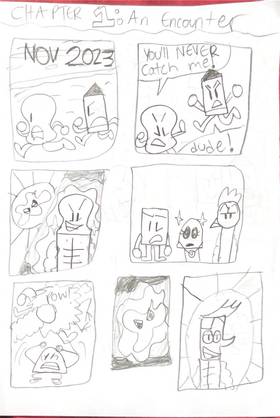Read Pencilman!  16 Page 5 in English