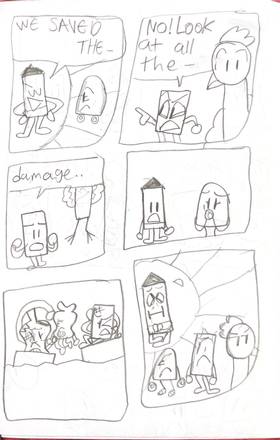 Read Pencilman!  16 Page 7 in English