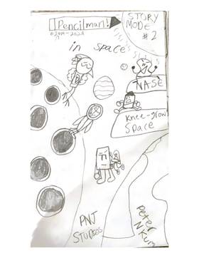 Read Pencilman!  2 Page 1 in English