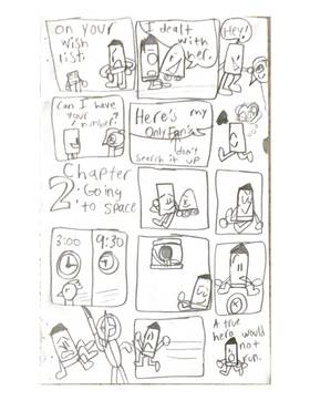 Read Pencilman!  2 Page 8 in English