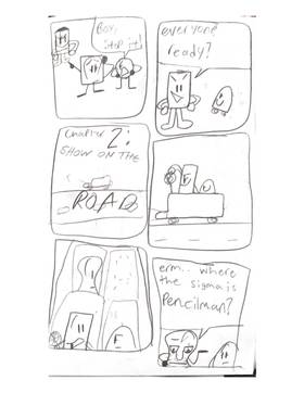 Read Pencilman!  5 Page 9 in English