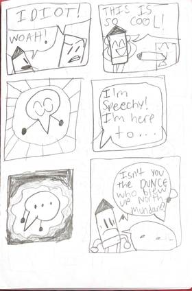 Read Pencilman!  8 Page 4 in English