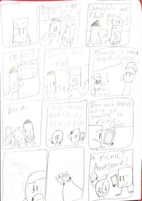 Read Pencilman!  10 Page 4 in English
