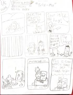 Read Pencilman!  10 Page 9 in English