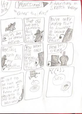 Read Pencilman!  11 Page 3 in English