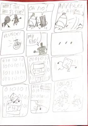 Read Pencilman!  12 Page 4 in English