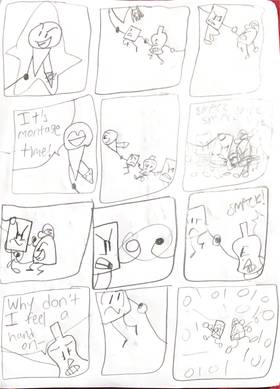 Read Pencilman!  13 Page 8 in English
