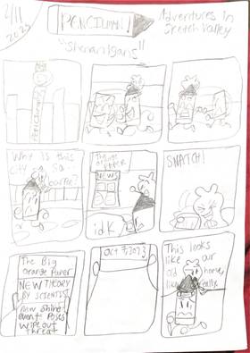 Read Pencilman!  14 Page 3 in English